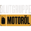 Blutgruppe Motoröl Schrauber Design