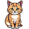 Katze Pixel Art