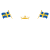 Småland Flag Ribbon Crown