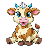 Bébé vache