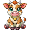 Bébé vache