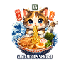 Chats Kawaii Ramen Nouilles Senpai
