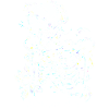 Skeleton with chain and flower