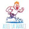 Allez la France Fussball Hahn