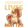 Squirrel Lives Matter Illustration