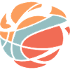 Abstract Basketball Burst