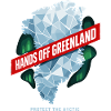 Greenland Flag Hands Off Cute Design