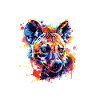  Hunde-Porträt: Aquarell-Splash