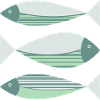 Vert Poisson Graphique Illustré