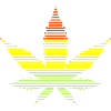 Cannabis-Blatt