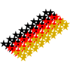 Stars German flag Sporting events
