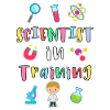 Young scientist in training