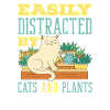 Facilmente distratto da gatti e piante