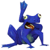 Yogi frog