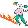 Roller_Skater_on_fire
