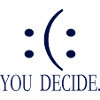 Happy and sad