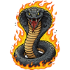 Cobra in Flames