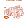 Oldtimer 1976 Retro Auto Illustration 50.