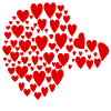 Dachshund Dogs - Head Heart