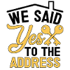 Nous avons accepté l’adresse