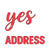Nous avons accepté l’adresse