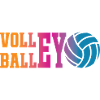 Buntes Volleyball