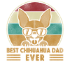 Chihuahua Chihuahueño Dad Retro
