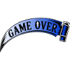 Game Over Retro Arcade Banner