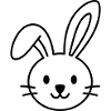 Cute bunny – Maybe the Easter bunny?