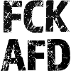 FCK AFD Bold Text Graphic
