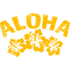 Aloha Hibiscus Tropical Print