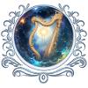 Sky Harp in Stellar Whirlpool