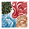 Four Elements Nature Graphic Spiritual