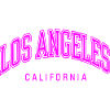 Neon Arch Los Angeles Lettering