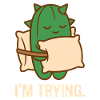 Prickly But Trying