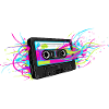 Retro Kassette 80er 90er Musik
