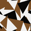 Géométrie des triangles brun-noir