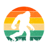 Sasquatch Rugby Retro Soleil