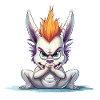 Angry Mohawk Bunny