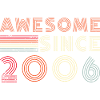 Retro Anniversary 2006 Line Design