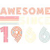 Design anniversaire de Retro Lines 1966