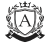 Adel Monogramm Wappen Krone Buchstabe A