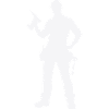 Silhouette d’artisan avec outils