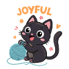 Joyful Kitten and Pelota