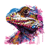 Lizard Graffiti