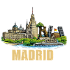 Madrid Skyline