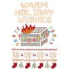Warm Christmas greetings, ugly Christmas