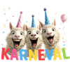 Carnival Sheep Trio