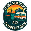 Lieber Stellplatz als Schreibtisch | Vanlife