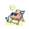 Cerveau en vacances